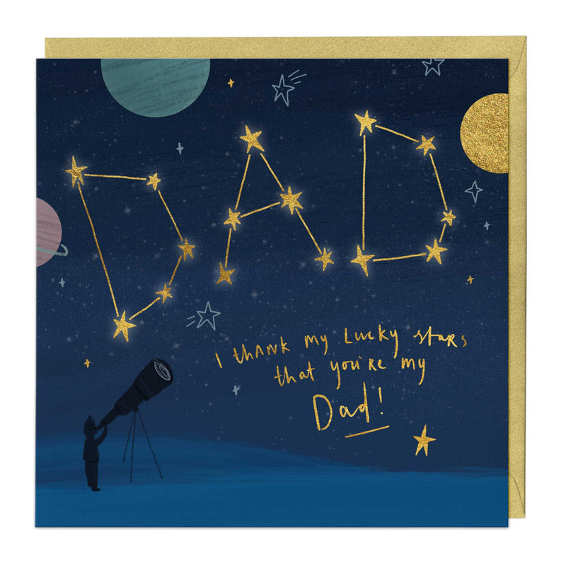 Greeting Card - E796 - Stellar Dad Card - Stellar Dad Card - Whistlefish
