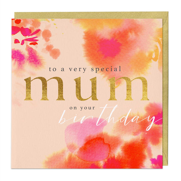 Greeting Card - E802 - To a Very Special Mum on Your Birthday - To a Very Special Mum on Your Birthday - Whistlefish