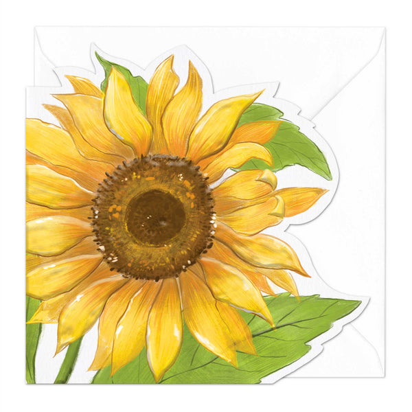 Greeting Card - F123 - Sunflower Art Card - Sunflower Art Card - Whistlefish