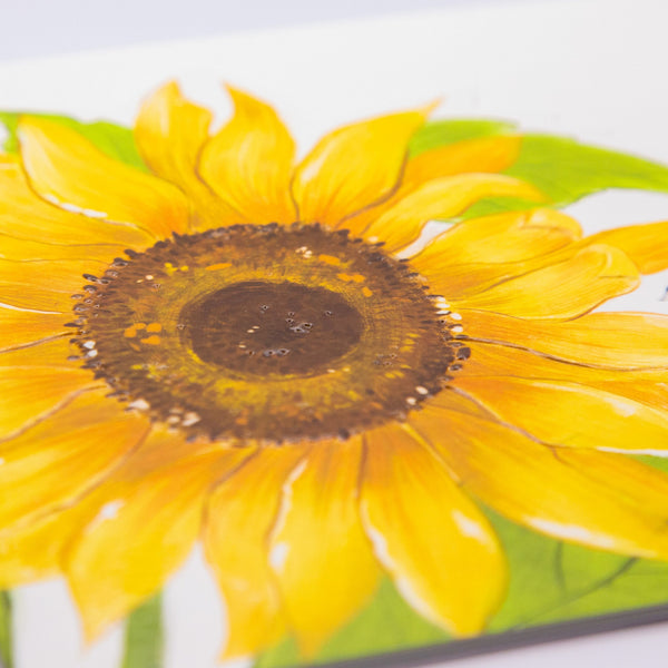 Greeting Card - F124 - Sunflower Cut-Out Card - Sunflower Cut-Out Card - Whistlefish