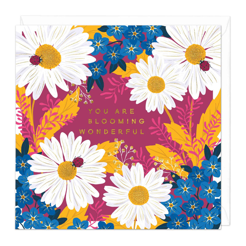 Greeting Card - F135 - Blooming Wonderful Art Card - Blooming Wonderful Art Card - Whistlefish