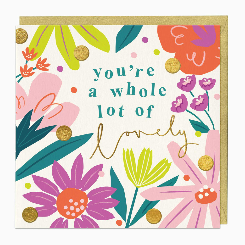 Greeting Card-F165 - Whole Lot Of Lovely Art Card-Whistlefish
