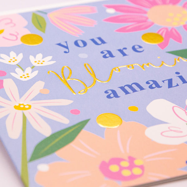 Greeting Card - F189 - Blooming Amazing Floral Card - Blooming Amazing Floral Card - Whistlefish