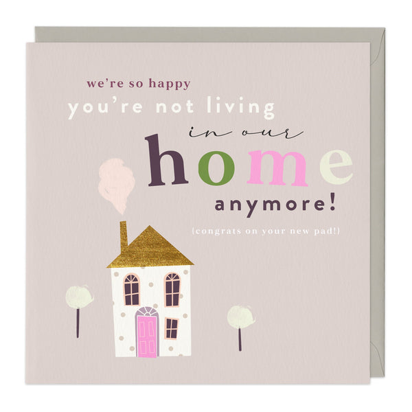 Greeting Card - F216 - New Home Humour Card - New Home Humour Card - Whistlefish