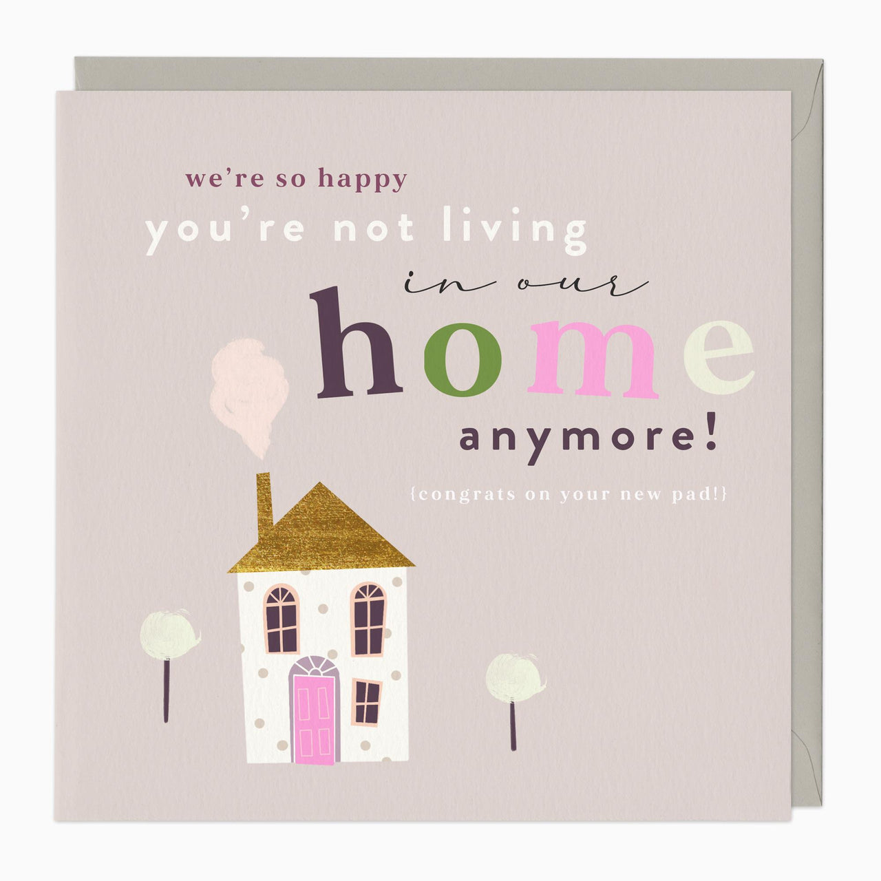 Greeting Card-F216 - New Home Humour Card-Whistlefish