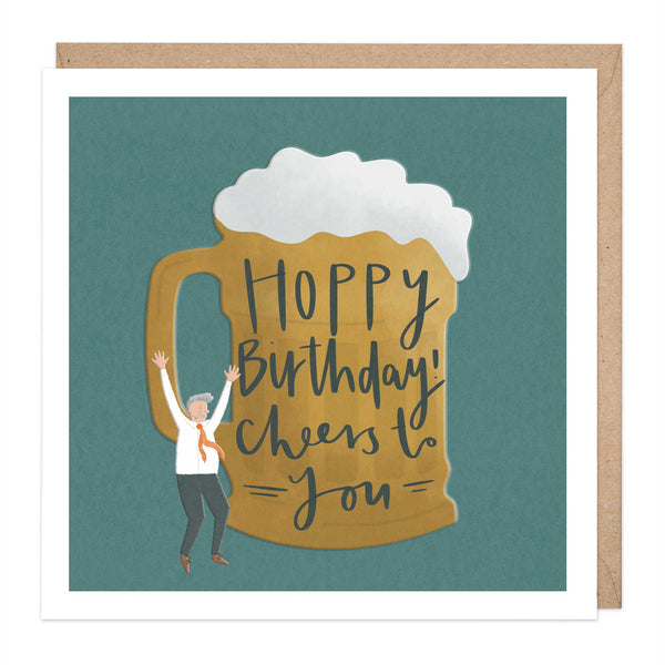 Greeting Card - F217 - Cheers To You Birthday Card - Cheers To You Birthday Card - Whistlefish