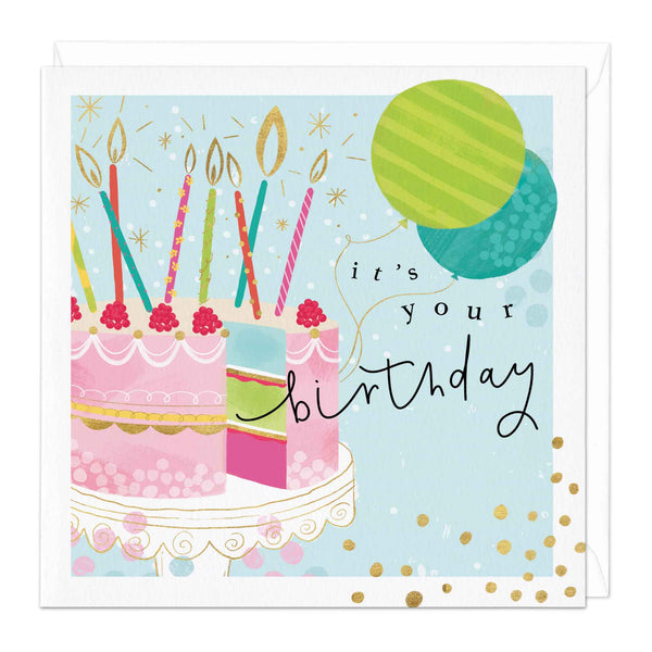 Greeting Card - F234 - Its Your Birthday card - Its Your Birthday Card - Whistlefish