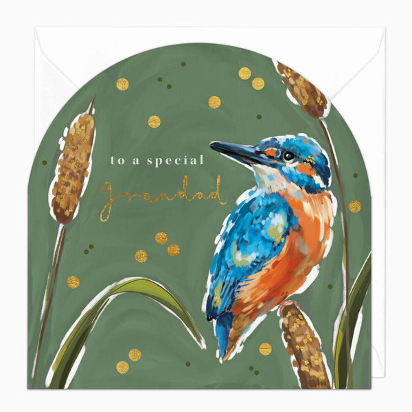 Greeting Card-F248 - To A Special Grandad Arch Card-Whistlefish