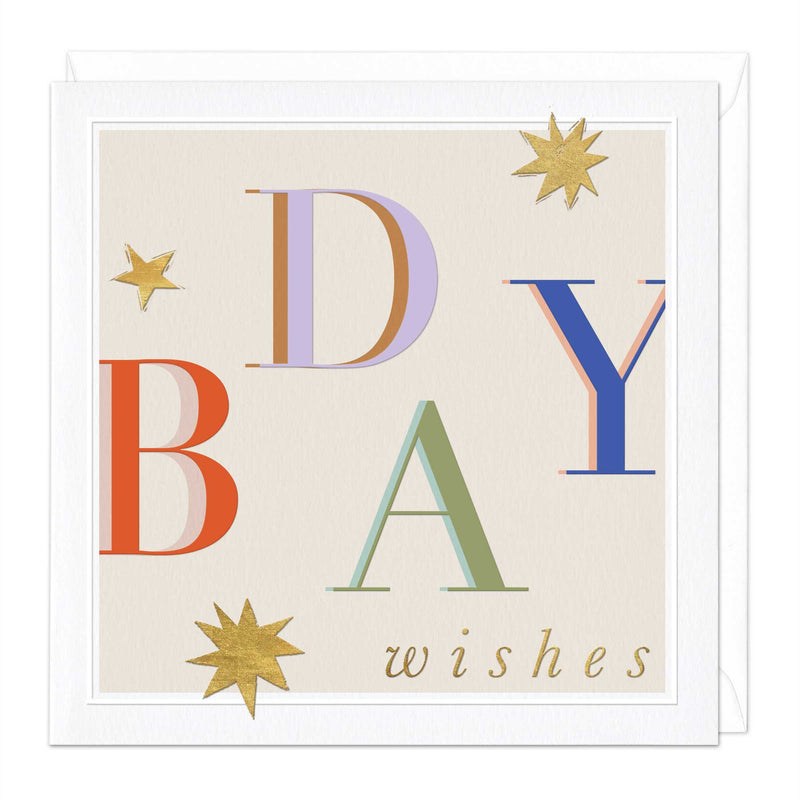 Greeting Card - F288 - Sleek Celebration Birthday Card - Sleek Celebration Birthday Card - Whistlefish