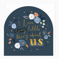 Greeting Card-F293 - Love The Little Things Arch Card-Whistlefish