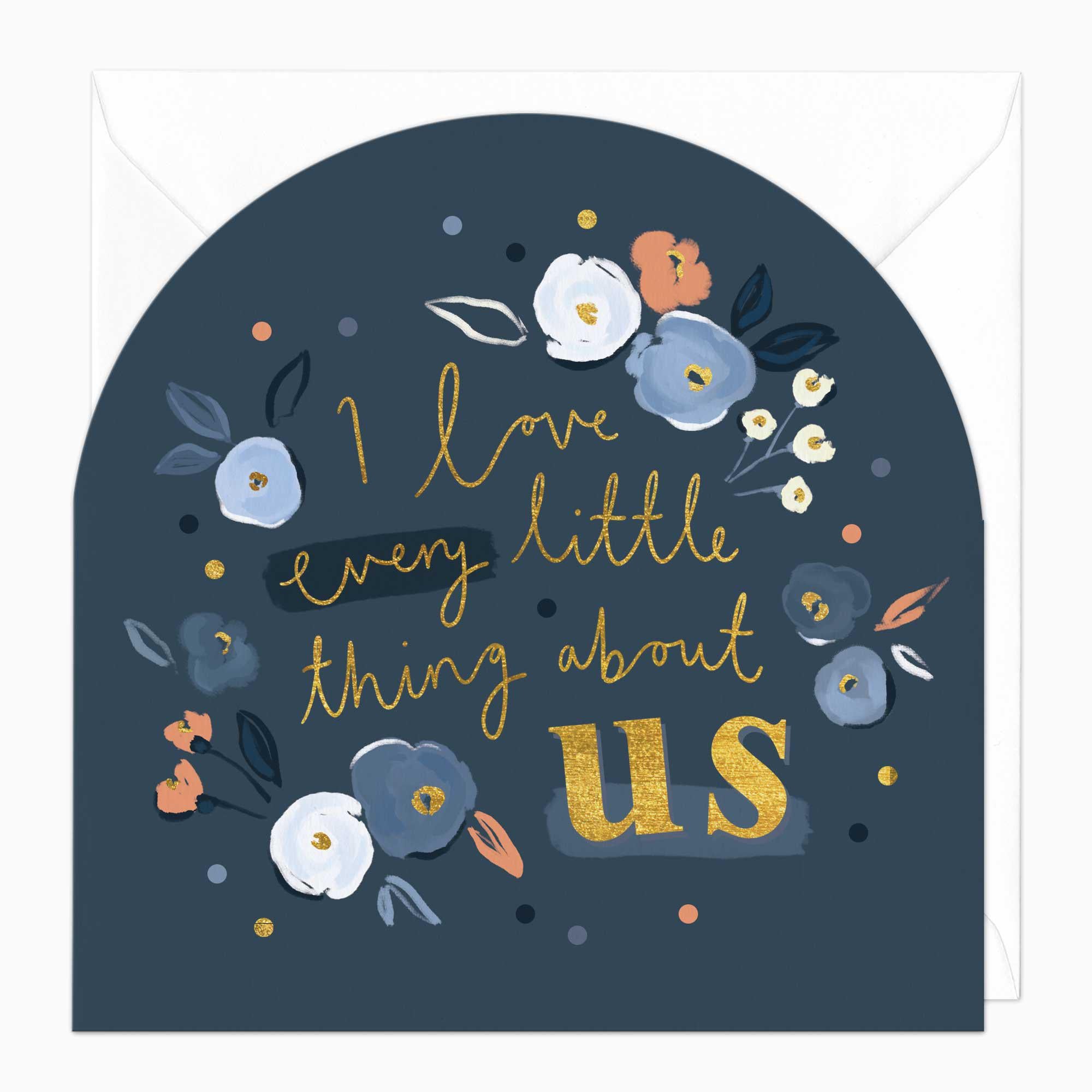 Greeting Card-F293 - Love The Little Things Arch Card-Whistlefish