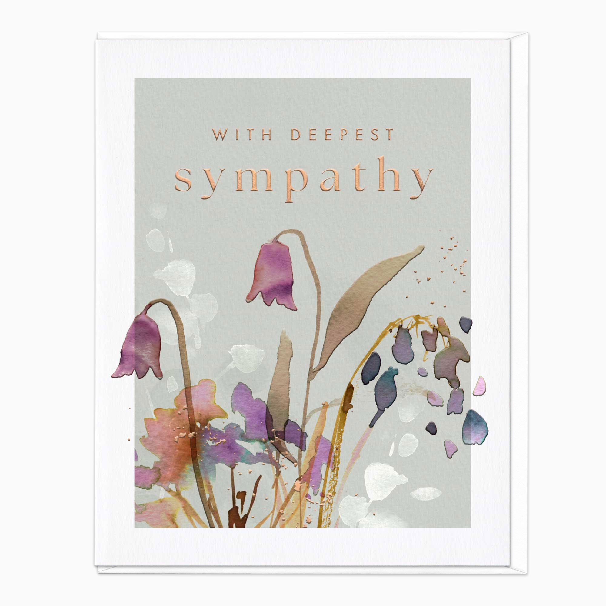 F307 - Autumn Bells Sympathy Card
