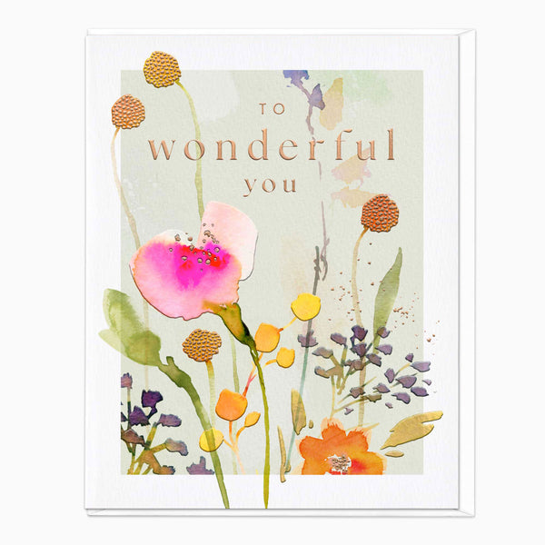 Greeting Card-F309 - Bright Autumn Wonderful You Card-Whistlefish