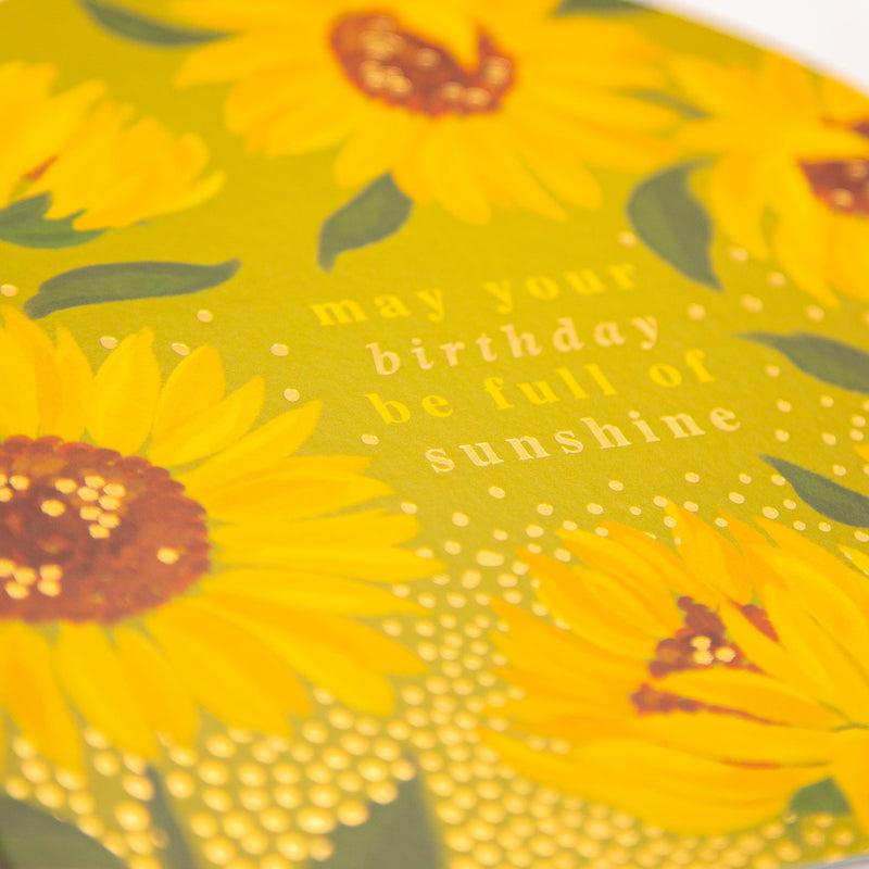 Greeting Card - F327 - Full of Sunshine Birthday Arch Card - Full of Sunshine Birthday Arch Card - Whistlefish