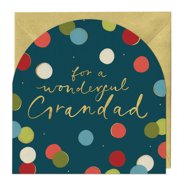 Greeting Card - F361 - Wonderful Grandad Arch Card - Wonderful Grandad Arch Card - Whistlefish