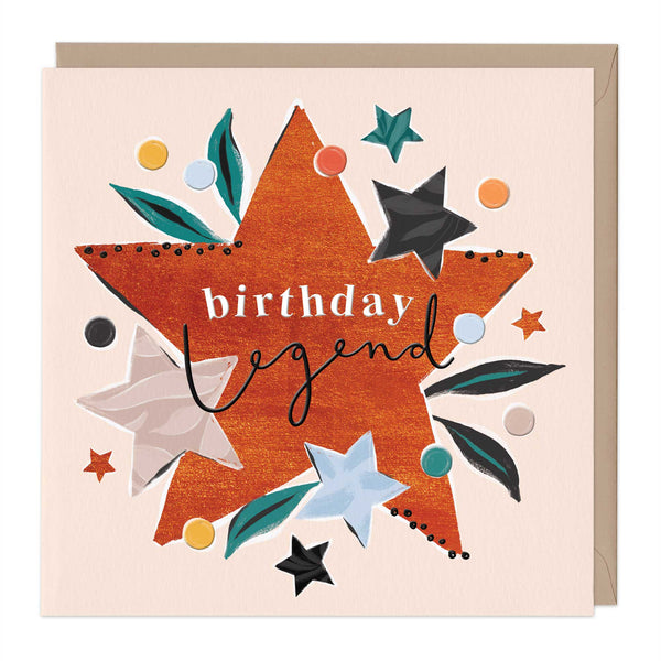 Greeting Card - F414 - Birthday Legend Juicy Card - Birthday Legend Juicy Card - Whistlefish