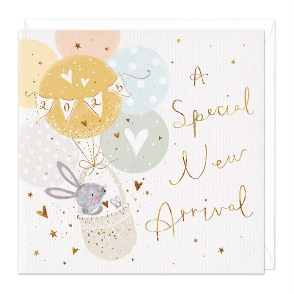 Greeting Card - F434 - Special Arrival 2025 Greeting Card - Special Arrival 2025 Greeting Card - Whistlefish