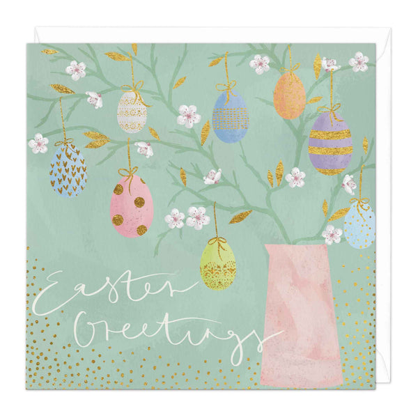 Greeting Card - F453 - Easter Egg Greetings Card - Easter Egg Greetings Card - Whistlefish