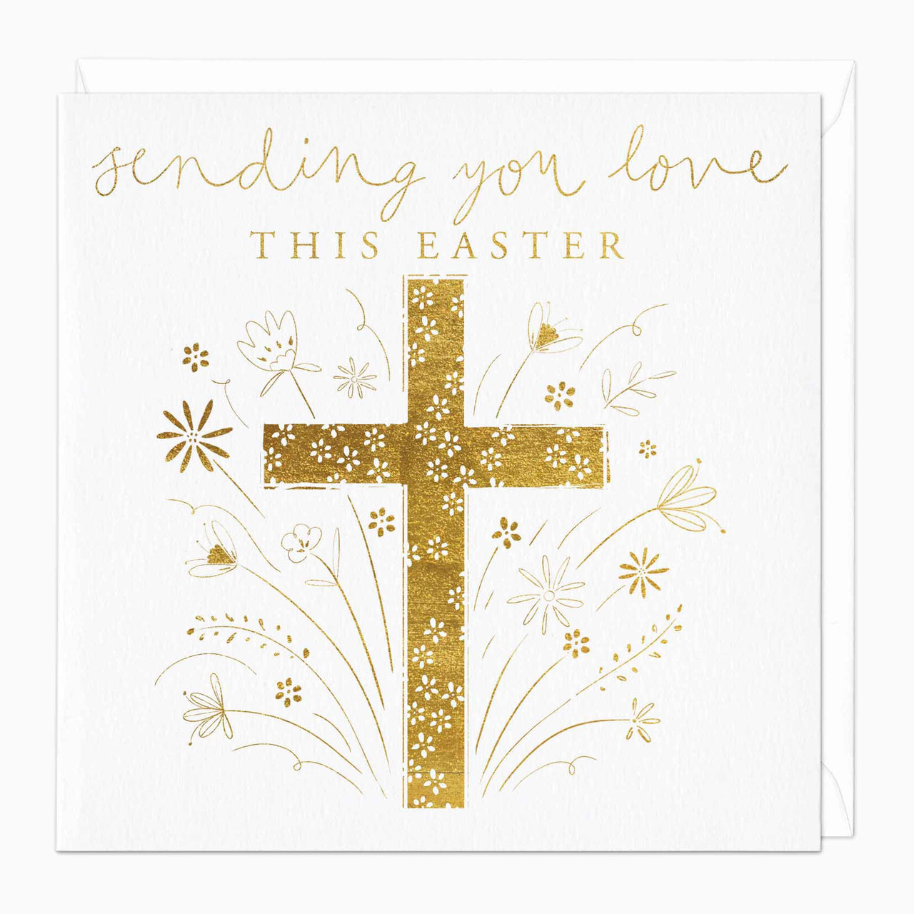Greeting Card-F458 - Sending You Love Easter Card-Whistlefish