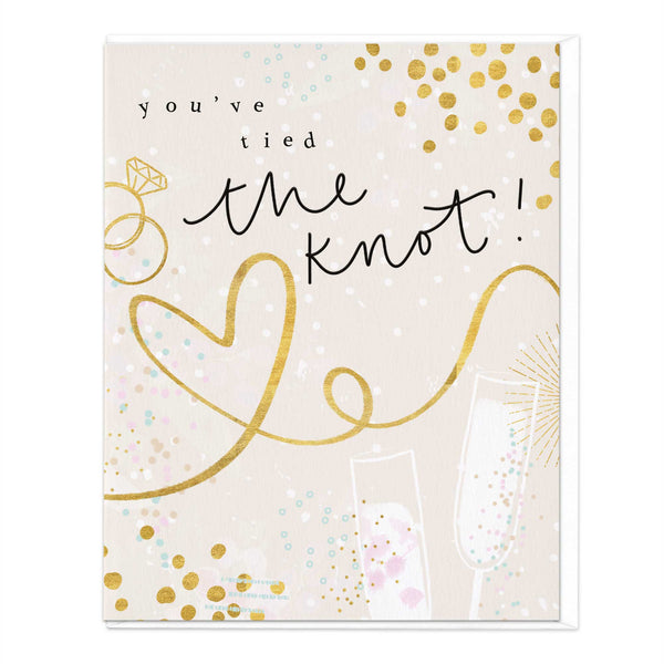 Greeting Card - F464 - You’ve Tied The Knot Engagement Card - You’ve Tied The Knot Engagement Card - Whistlefish