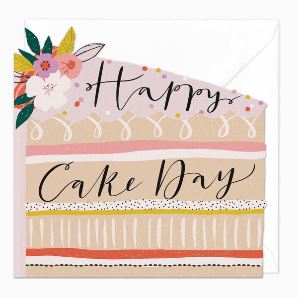 Greeting Card-G068 - Happy Cake Day Birthday Card-Whistlefish