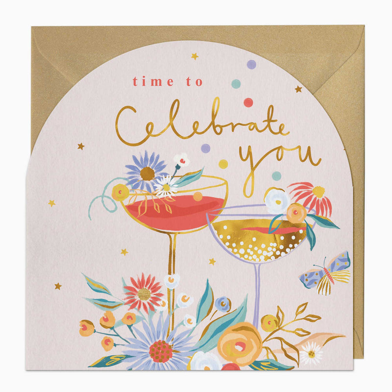 Greeting Card - G122 - Celebrating You Arch Card - Celebrating You Arch Card - Whistlefish