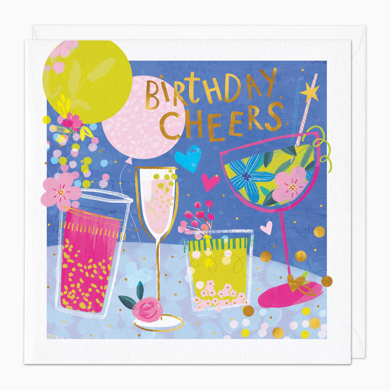 Greeting Card-G164 - Cheers Birthday Card-Whistlefish