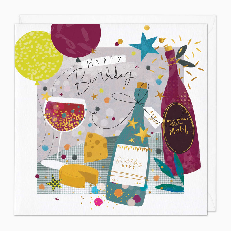 Greeting Card-G166 - Happy Birthday Card-Whistlefish