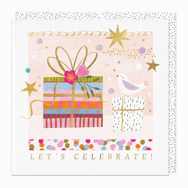Greeting Card-G327 - Let's Celebrate Card-Whistlefish
