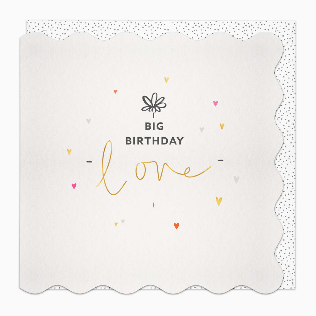 Greeting Card-G457 - Big Birthday Love Card-Whistlefish