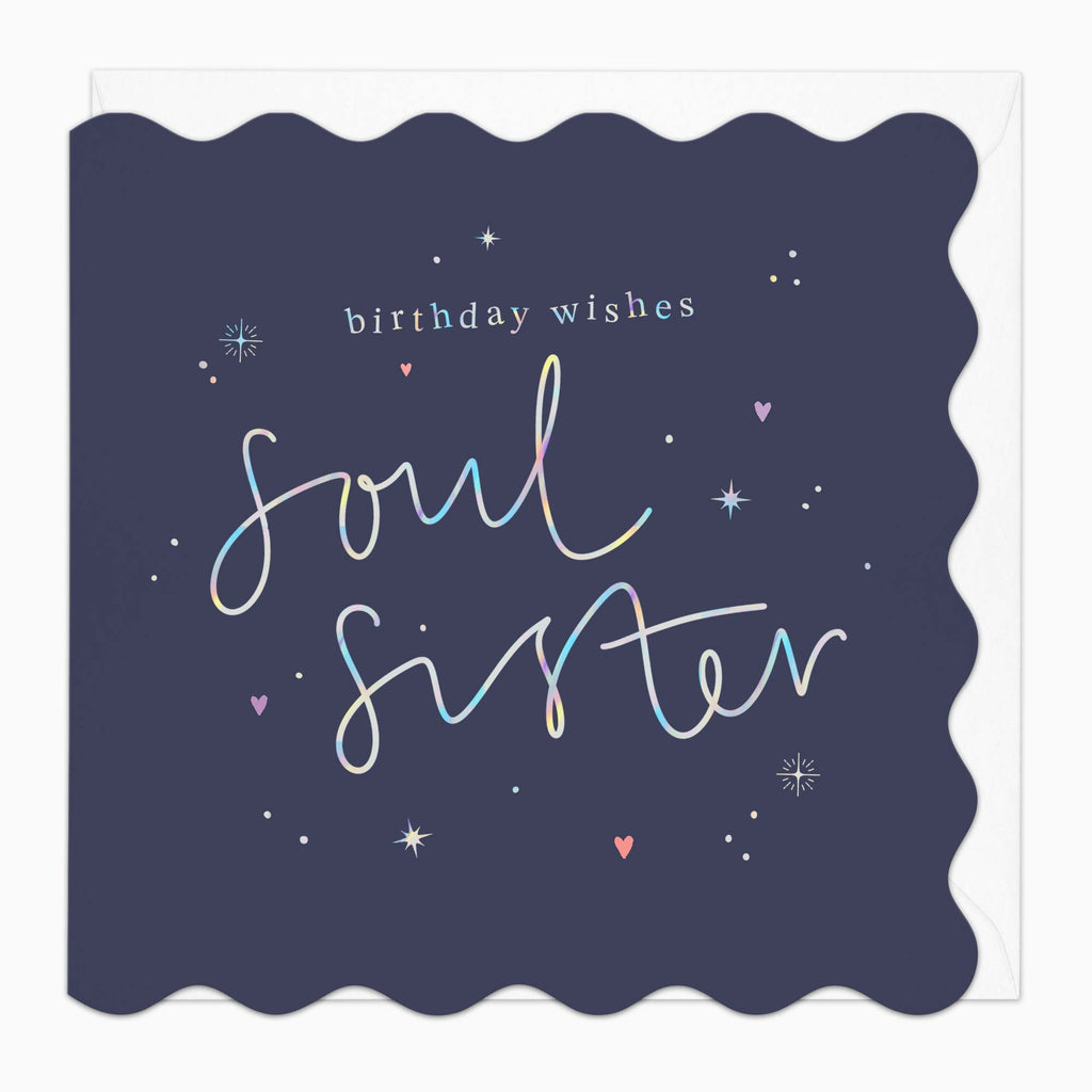 Greeting Card-G459 - Soul Sister Birthday Card-Whistlefish