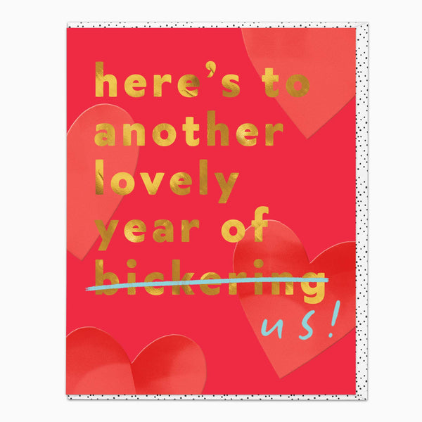 Greeting Card-G478 - Another Year of Us Anniversary Card-Whistlefish
