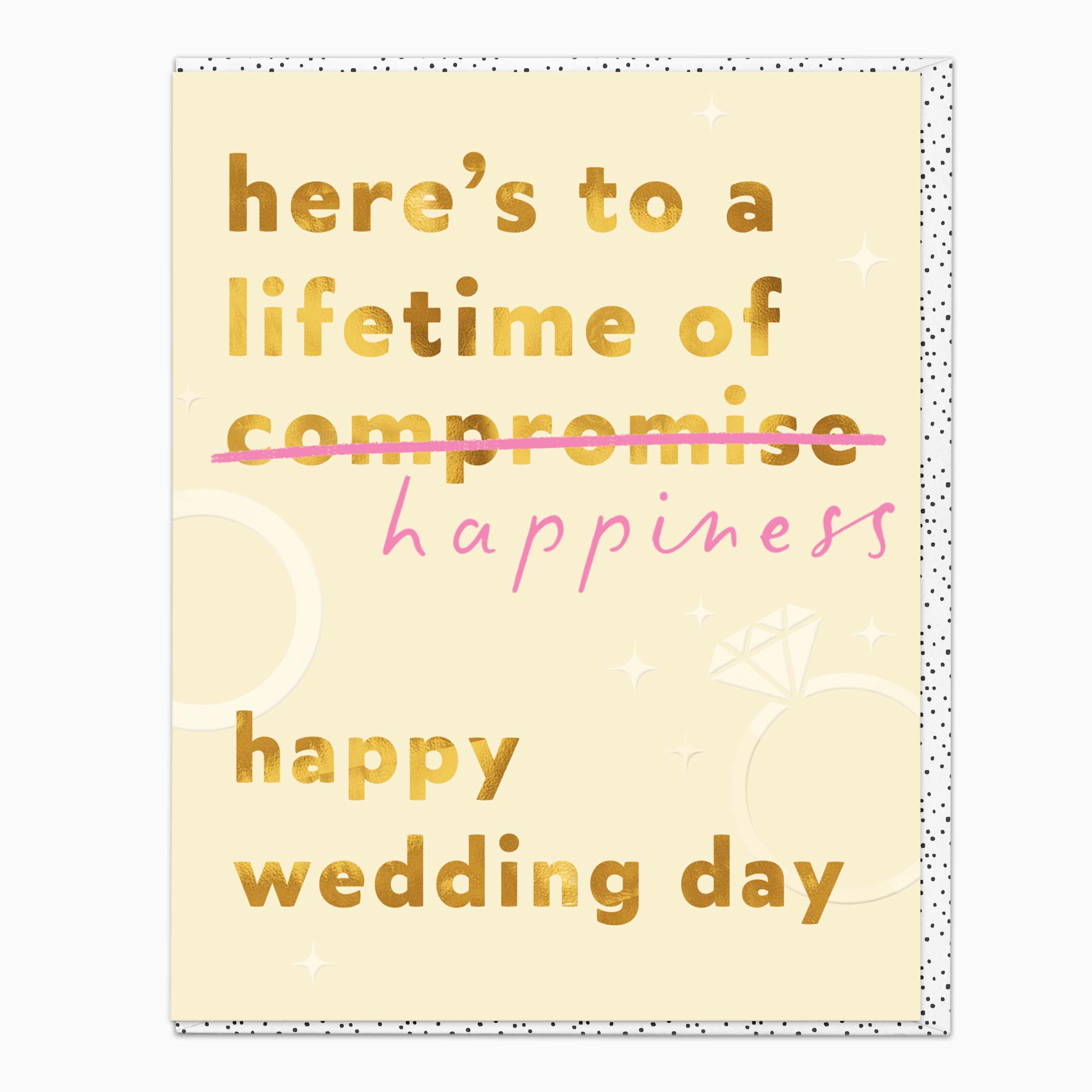 Greeting Card-G481 - Lifetime of Happiness Wedding Card-Whistlefish