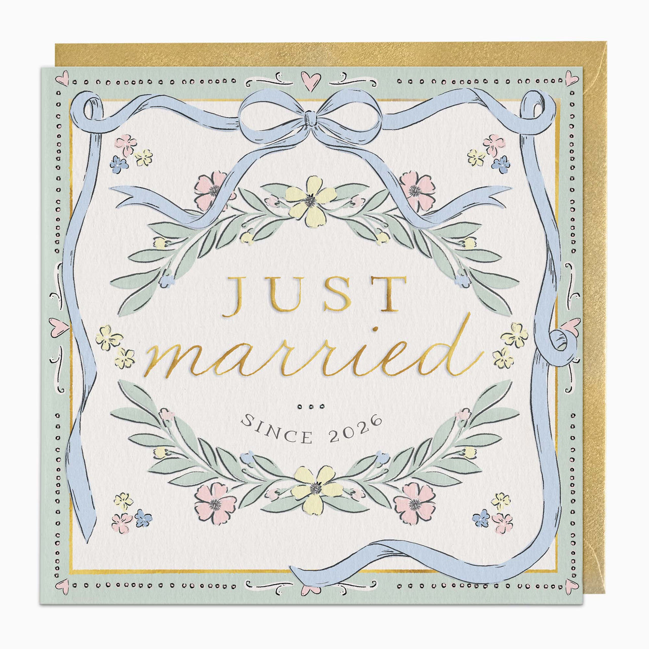 Greeting Card-H010 - Married in 2026 Regal Card-Whistlefish