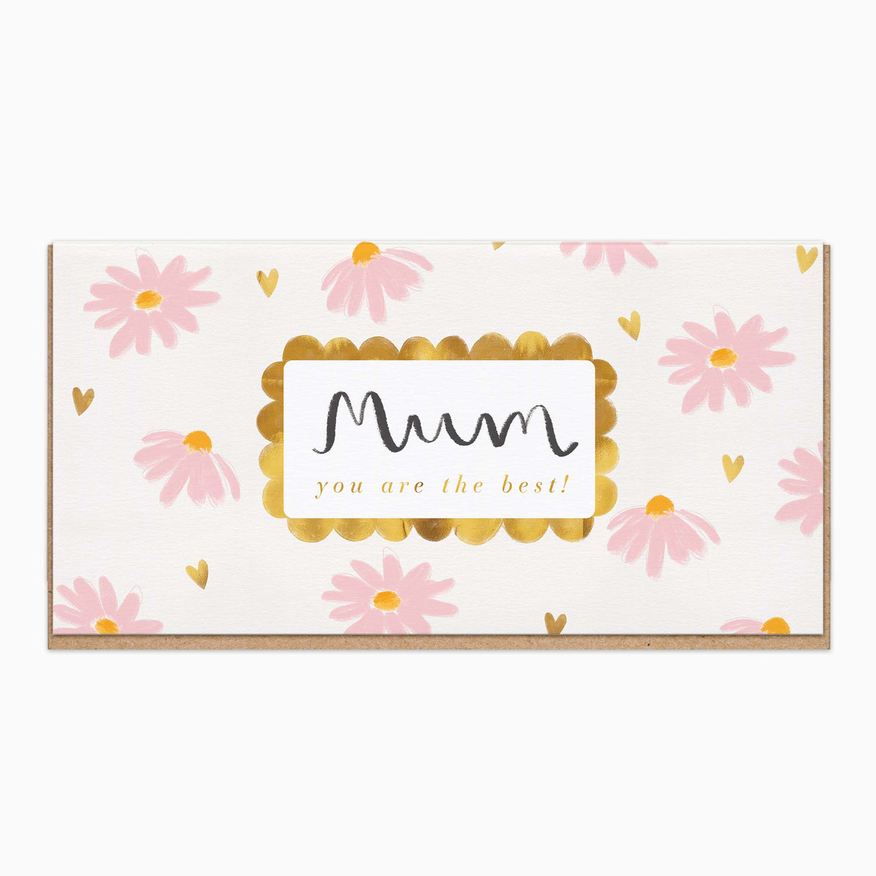 Greeting Card-H060 - Minimal Floral Mum Card-Whistlefish
