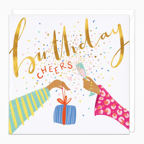 Greeting Card-H202 - Cheers Birthday Card-Whistlefish