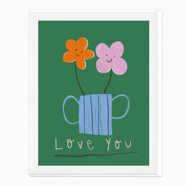Greeting Card-J080 - Love You Card-Wildfish