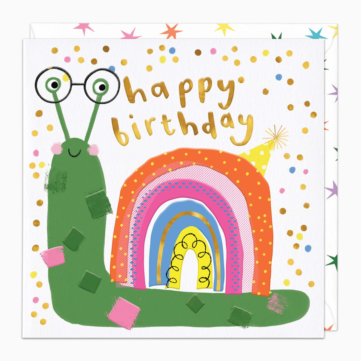 Snail Birthday Card - Whistlefish