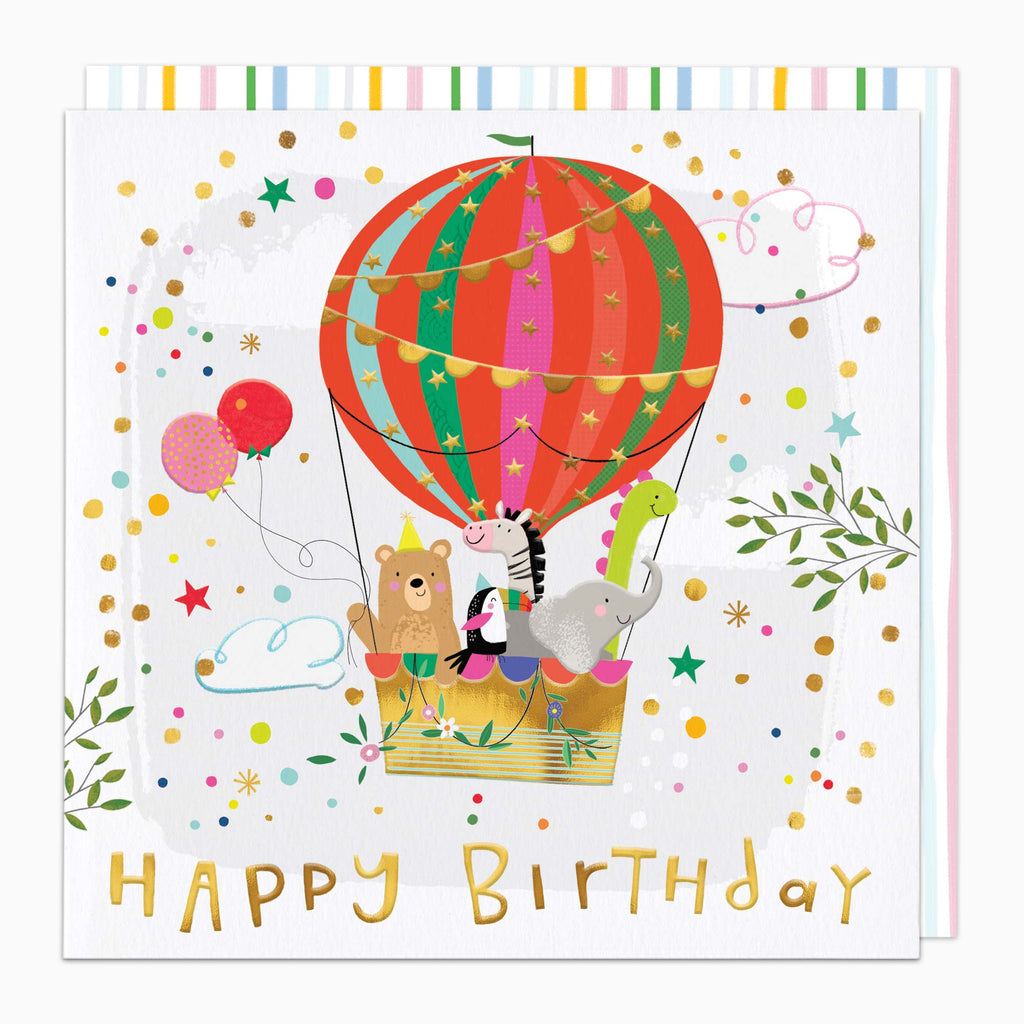 Balloon Friends Birthday Card - Whistlefish