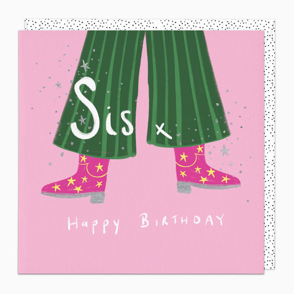 H255 - Sis Birthday Card