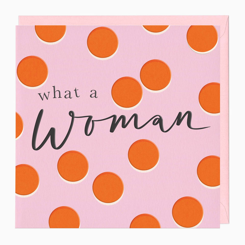 Greeting Card-H276 - What A Woman Card-Whistlefish