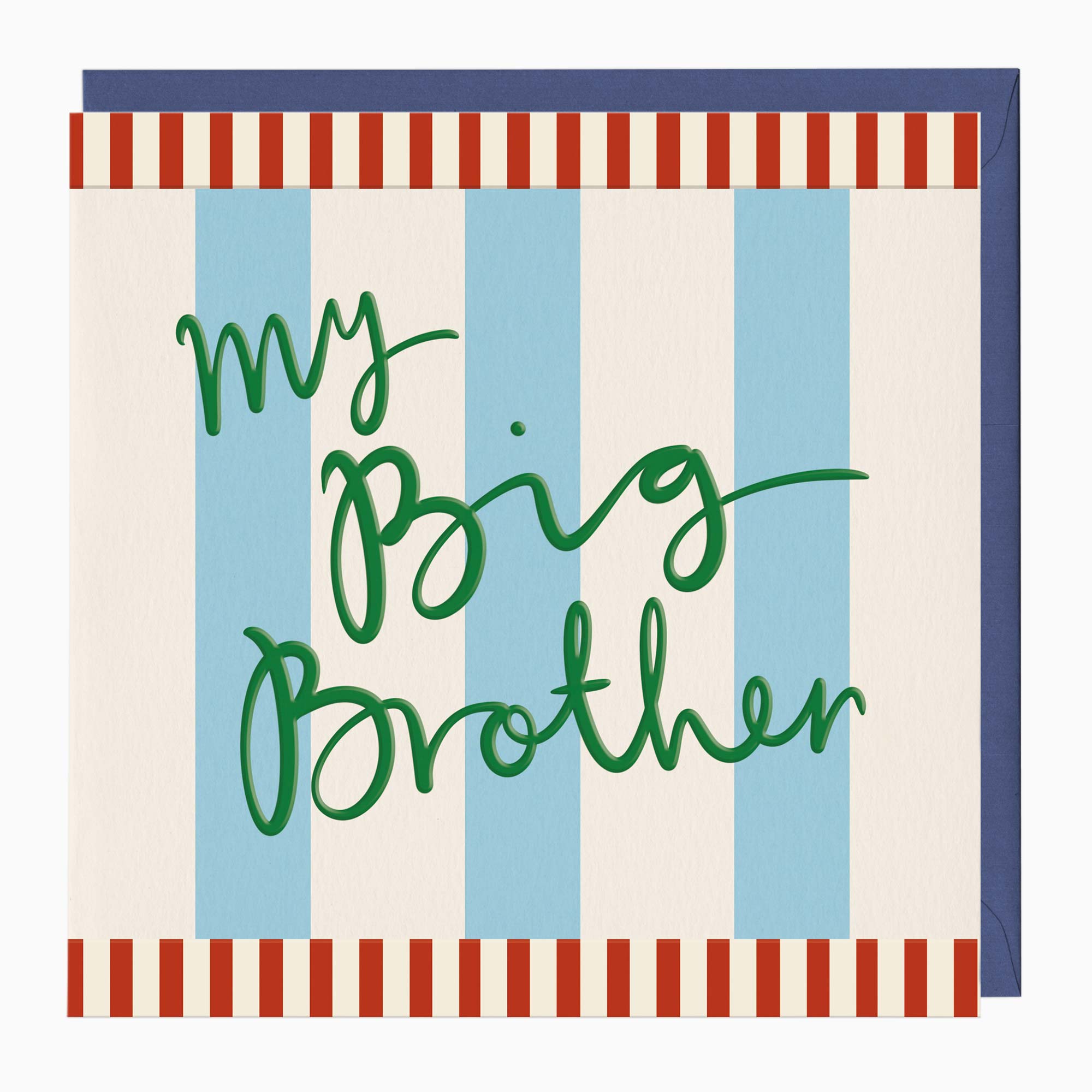 Greeting Card-H277 - My Big Brother Card-Whistlefish