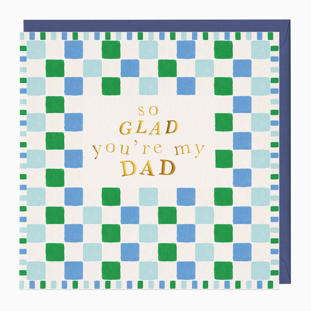 Greeting Card-H308 - So Glad You're My Dad Card-Whistlefish