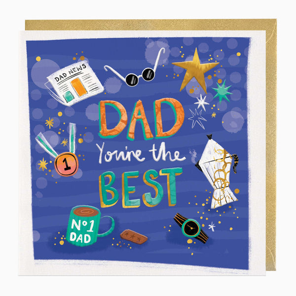 H310 - You're The Best Dad Card