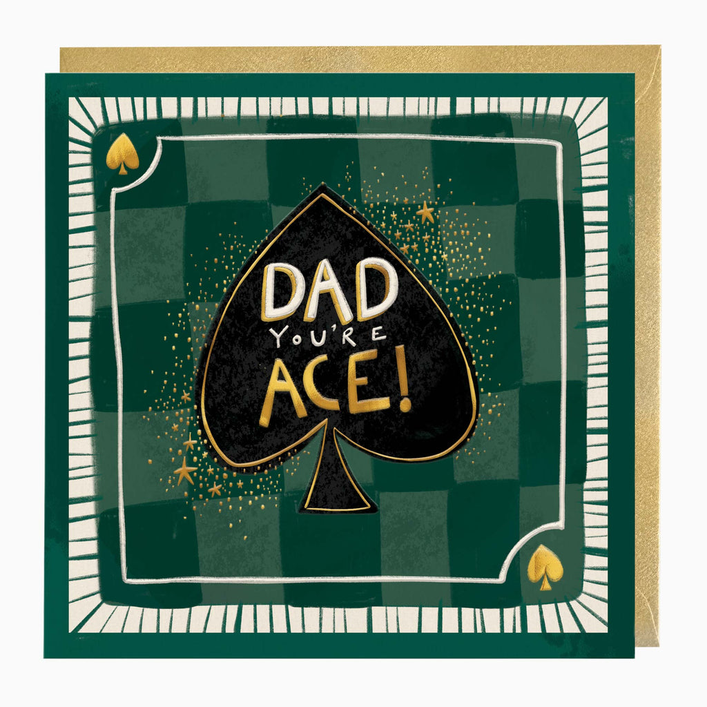 Greeting Card-H311 - You're Ace Dad Card-Whistlefish