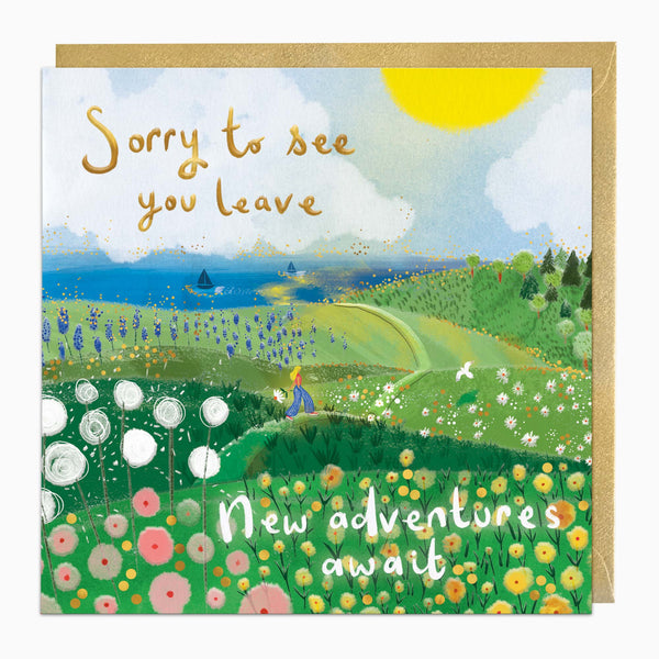 H327 - Adventure Awaits Leaving Card