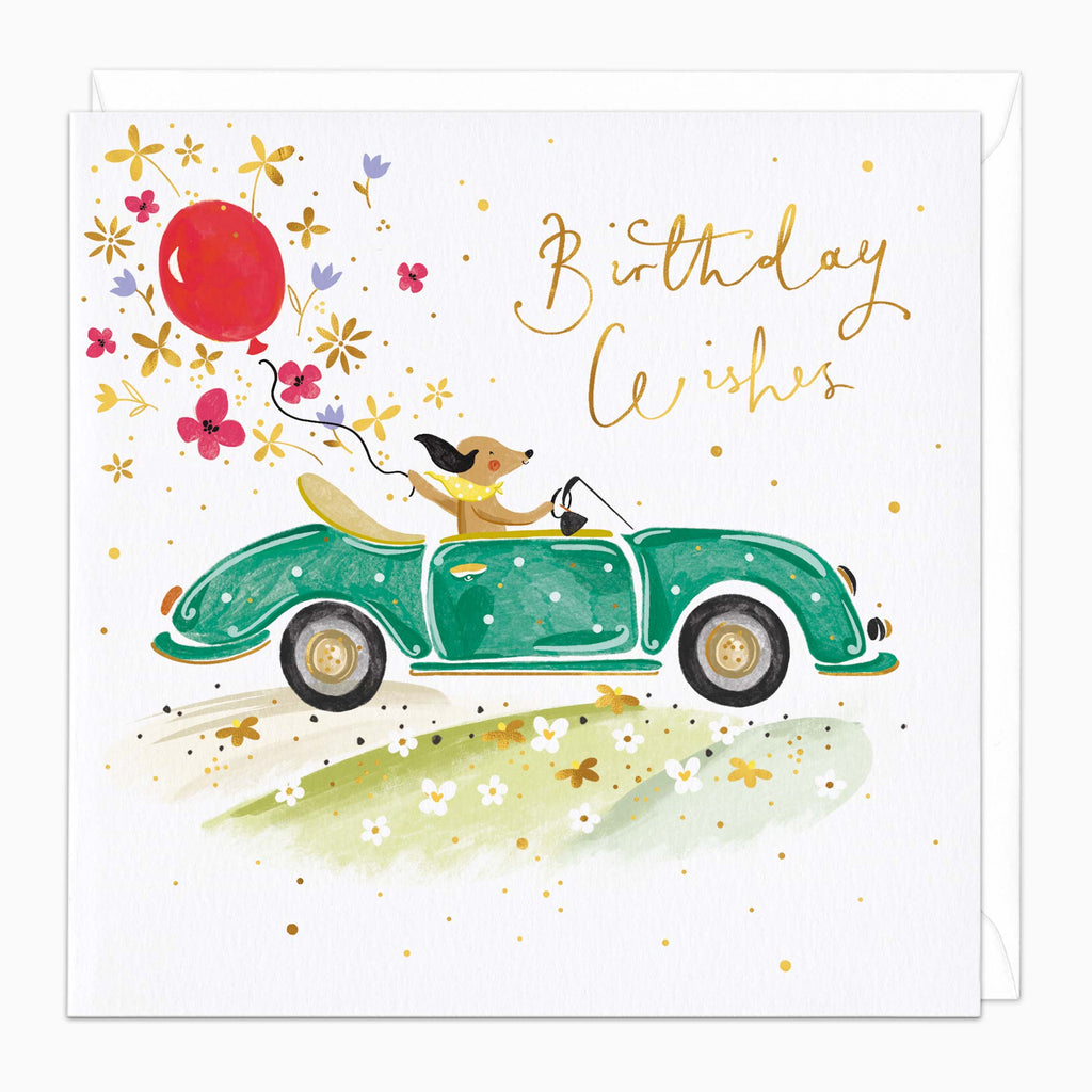 Greeting Card-H343 - On The Road Birthday Card-Whistlefish