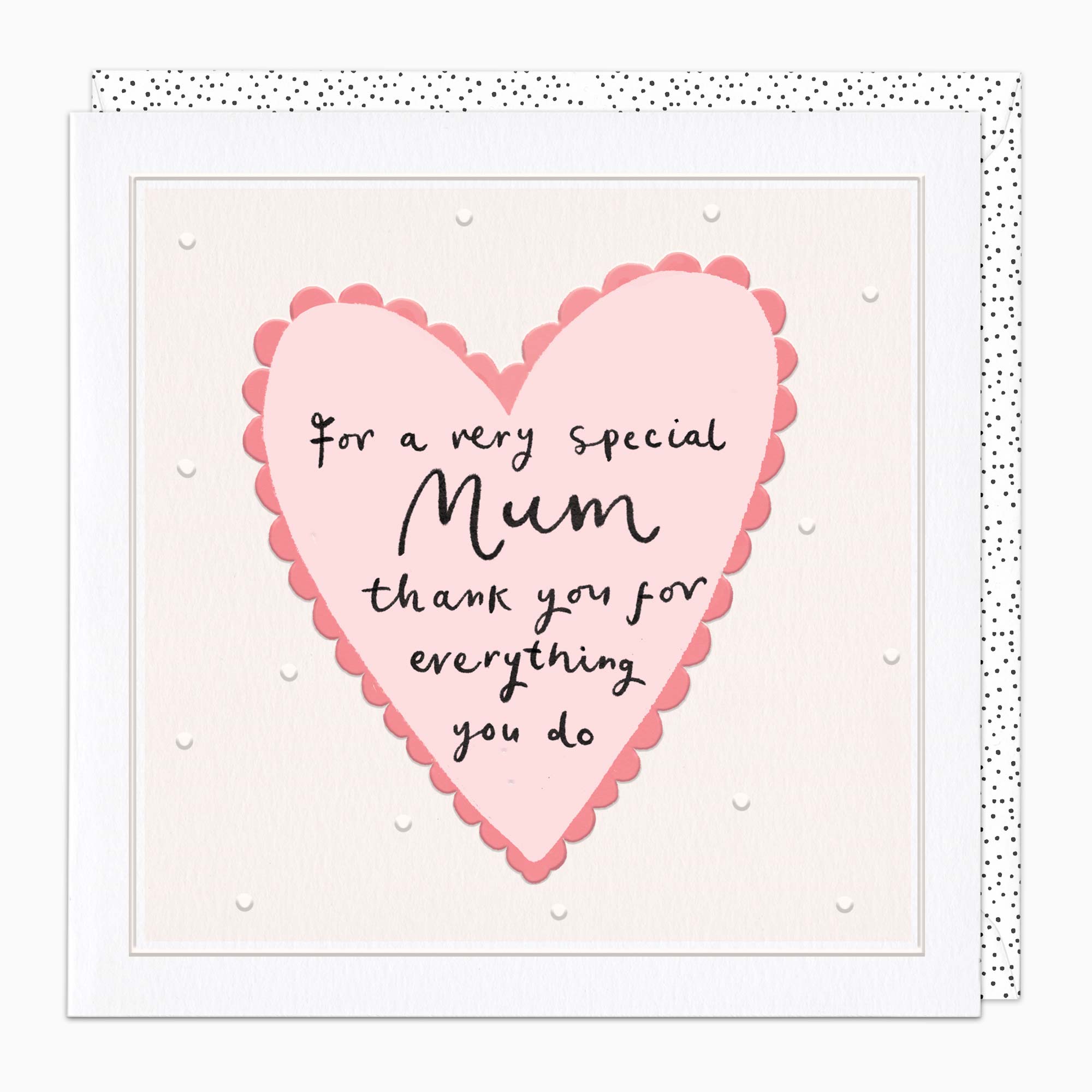 Greeting Card-H352 - Special Mum Thank You Card-Whistlefish