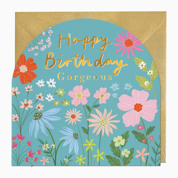 Greeting Card-H353 - Gorgeous Birthday Card-Whistlefish