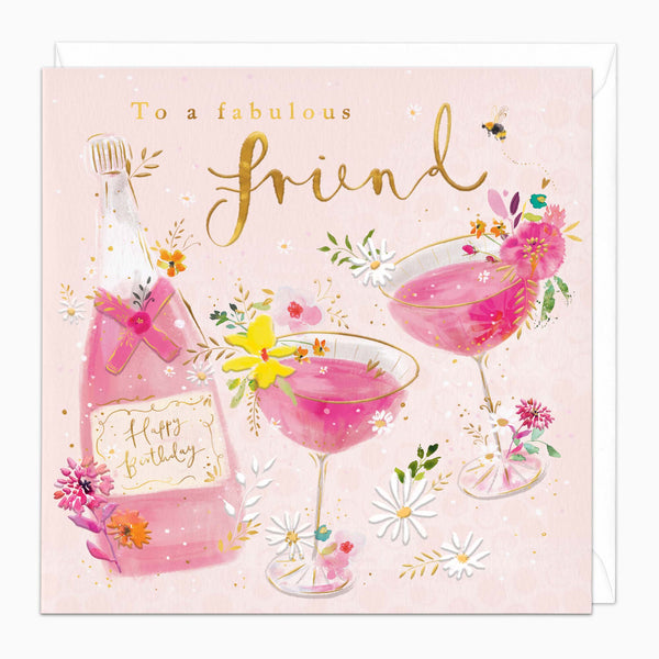 H398 - Fabulous Friend Card